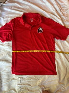 Hanes Men’s Red NIU Huskies Polo Shirt